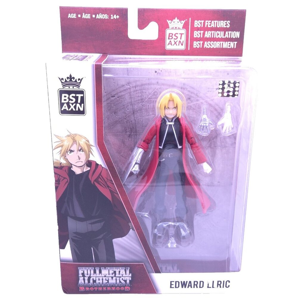 Fullmetal Alchemist Edward Elric 5 Inch BST AXN Action Figure Collectible